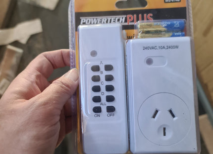 Powerplus Mains Outlet with Remote - Nano Tanks Australia Aquarium Shop