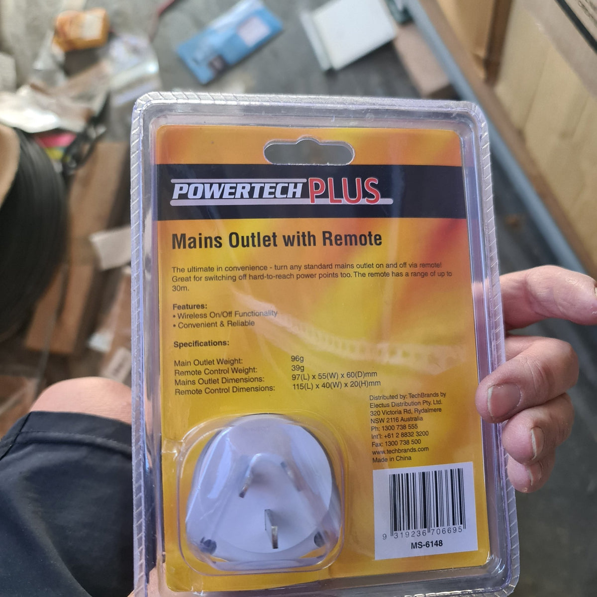 Powerplus Mains Outlet with Remote - Nano Tanks Australia Aquarium Shop