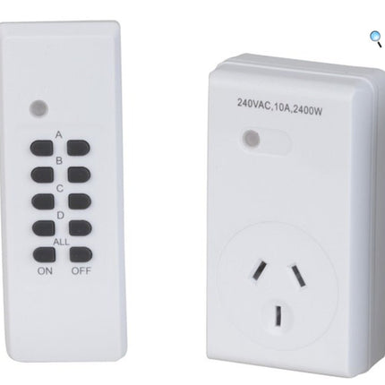 Powerplus Mains Outlet with Remote - Nano Tanks Australia Aquarium Shop