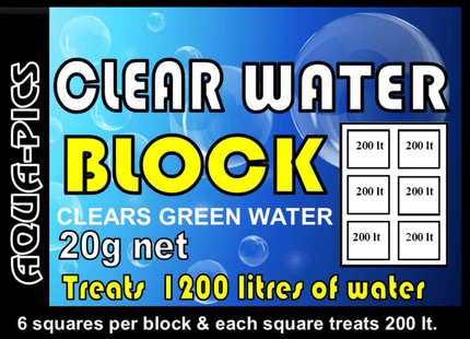 [PREORDER] Aqua - Pics Clear Water Block 20g - Nano Tanks Australia