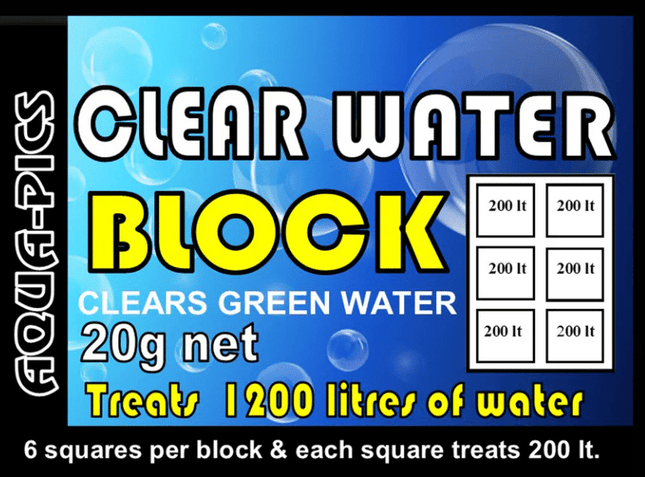 [PREORDER] Aqua - Pics Clear Water Block 20g - Nano Tanks Australia