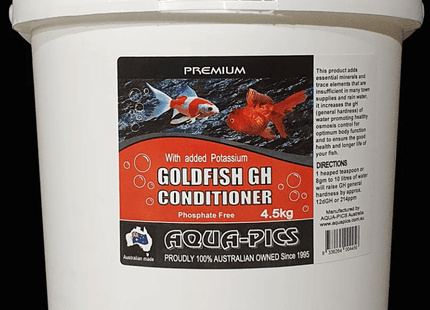 [PREORDER] Aqua - Pics Goldfish GH Salt 4.5kg - Nano Tanks Australia