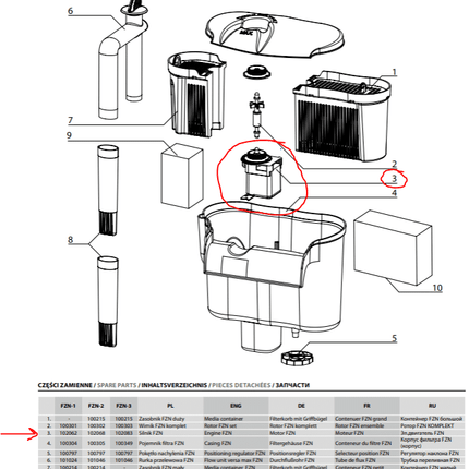 [PREORDER] Aquael Versamax FZN - 3 Engine - Nano Tanks Australia