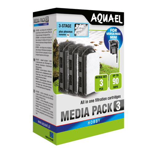 [PREORDER] Aquael Versamax - mini Phosmax Media Pack (3pk) - Nano Tanks Australia