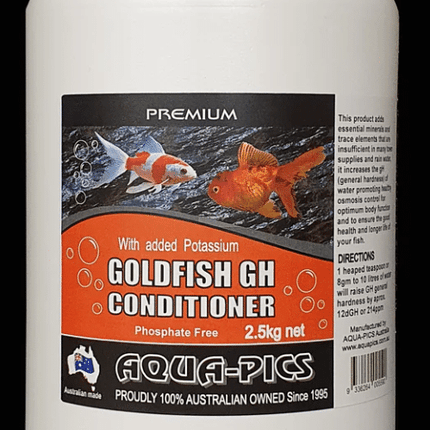 [PREORDER] [PREORDER] Aqua - Pics Goldfish GH Salt 2.5kg - Nano Tanks Australia