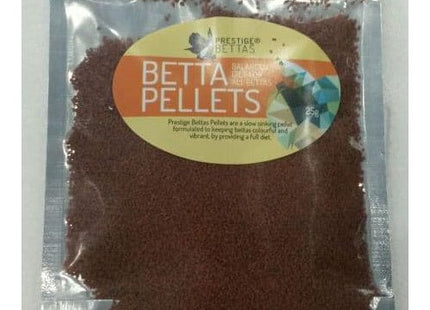 Prestige Bettas Betta Pellets 25g - Nano Tanks Australia