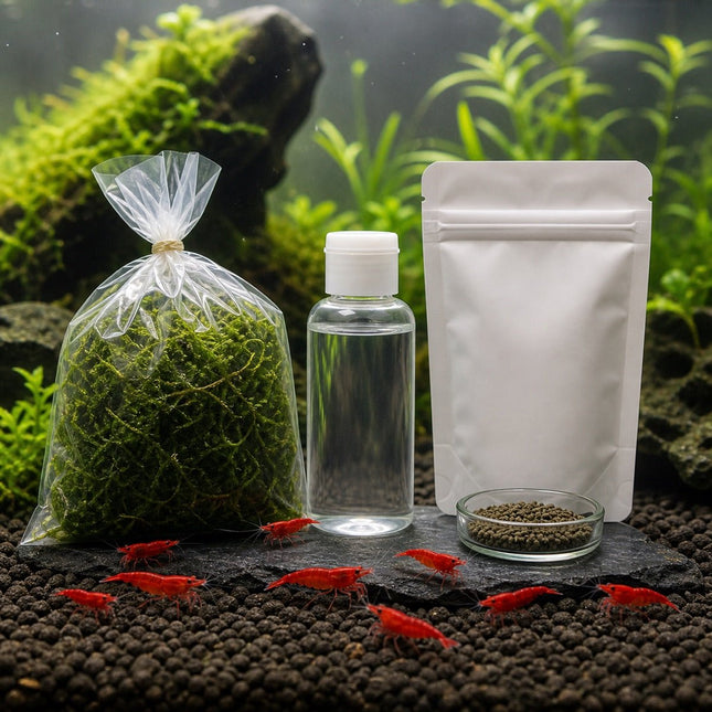 Red Cherry Shrimp Starter Colony Kit - Nano Tanks Australia