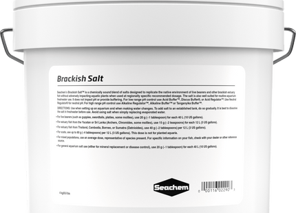 Seachem Brackish Salt 4 kg - Nano Tanks Australia
