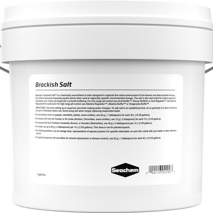 Seachem Brackish Salt 4 kg - Nano Tanks Australia