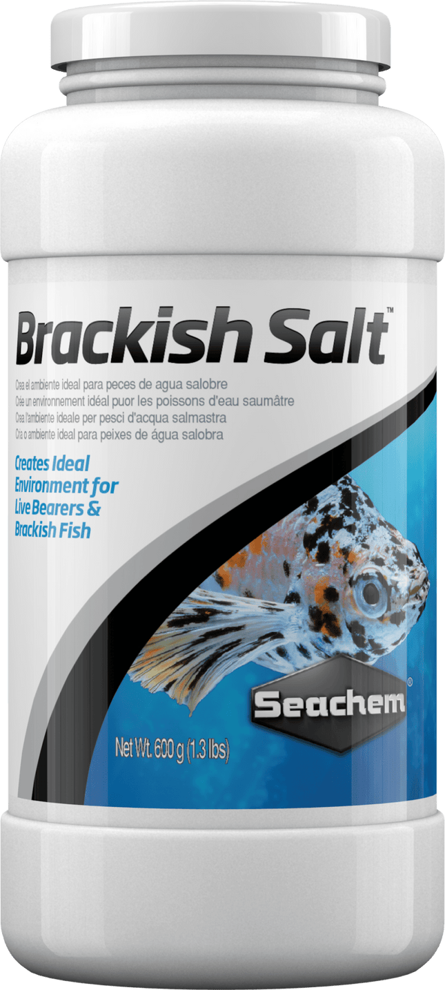 Seachem Brackish Salt 600 g - Nano Tanks Australia
