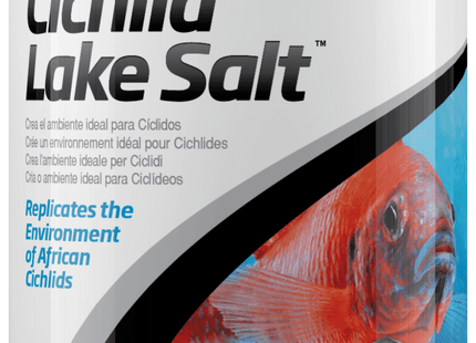 Seachem Cichlid Lake Salt 500g - Nano Tanks Australia