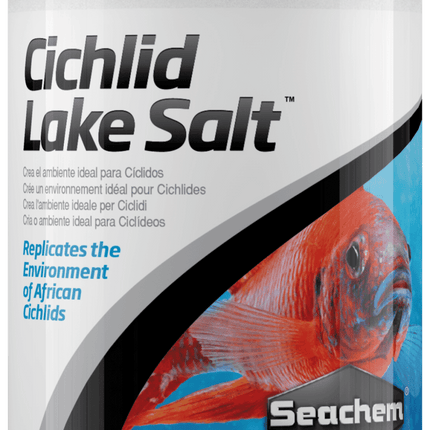 Seachem Cichlid Lake Salt 500g - Nano Tanks Australia