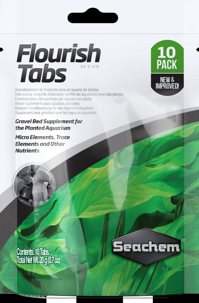 Seachem Flourish Tabs 10 pack - Nano Tanks Australia