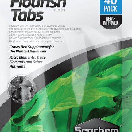 Seachem Flourish Tabs 40 pack - Nano Tanks Australia