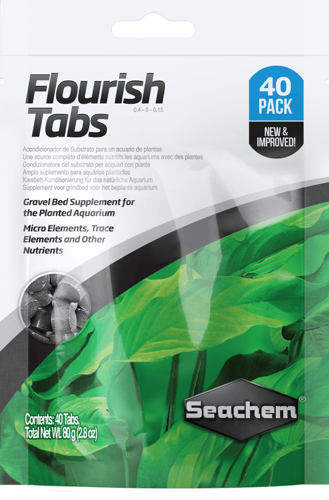 Seachem Flourish Tabs 40 pack - Nano Tanks Australia