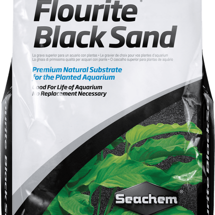 Seachem Flourite Black Sand 3.5 kg - Nano Tanks Australia