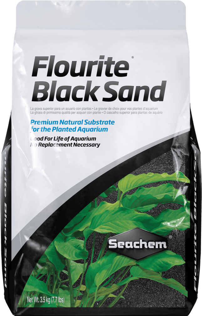Seachem Flourite Black Sand 3.5 kg - Nano Tanks Australia