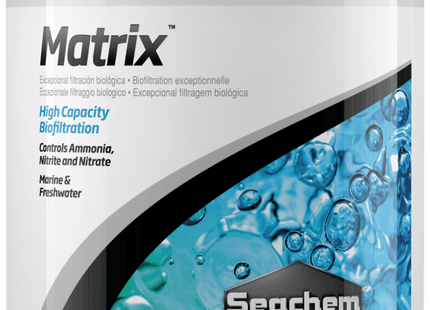 Seachem Matrix 500mL 1L 2L 4L 20L 100L - Nano Tanks Australia Aquarium Shop