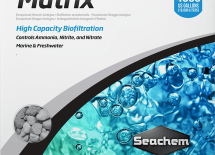 Seachem Matrix 500mL 1L 2L 4L 20L 100L - Nano Tanks Australia Aquarium Shop