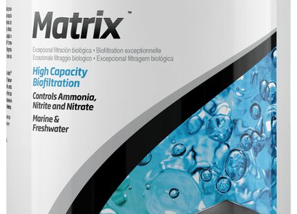 Seachem Matrix 500mL 1L 2L 4L 20L 100L - Nano Tanks Australia Aquarium Shop