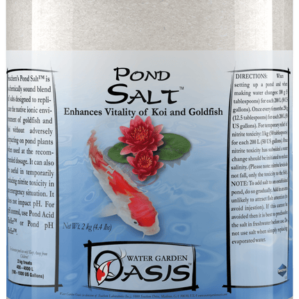 Seachem Pond Salt 2kg - Nano Tanks Australia