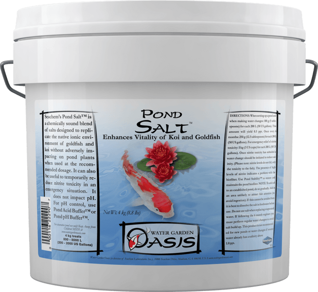 Seachem Pond Salt 4kg - Nano Tanks Australia