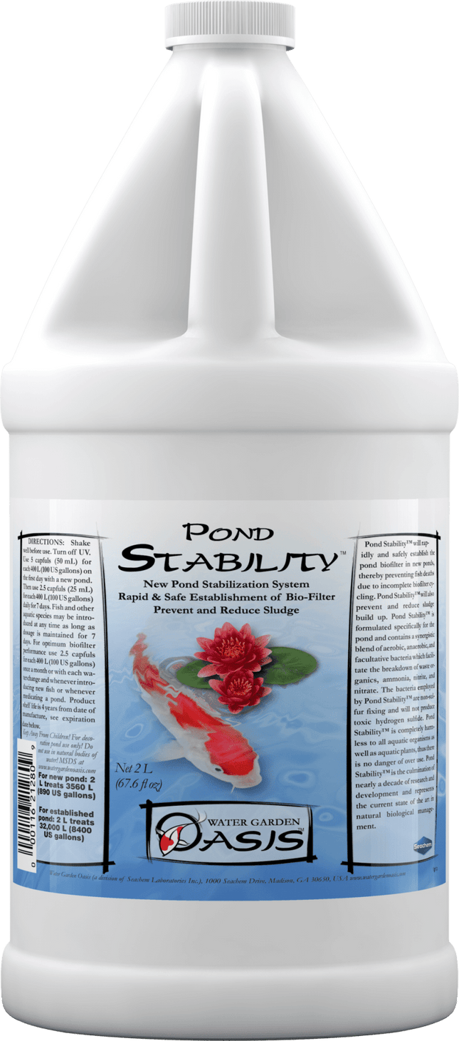 Seachem Pond Stability 4L - Nano Tanks Australia