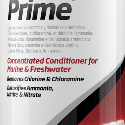 Seachem Prime Bonus Rhino +30% BONUS 325 mL - Nano Tanks Australia
