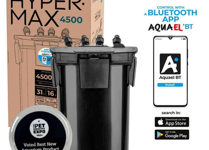 [SPECIAL ORDER 7 DAY TURN AROUND] Aquael Hypermax 4500 Canister Filter - Nano Tanks Australia