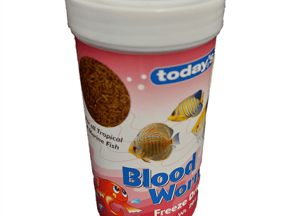 Today's Freeze Dried Bloodworms 20g - Nano Tanks Australia