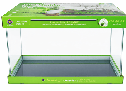 Up Aqua 🟢 Bending Aquarium – Green 36 × 22 × 26 cm - Nano Tanks Australia