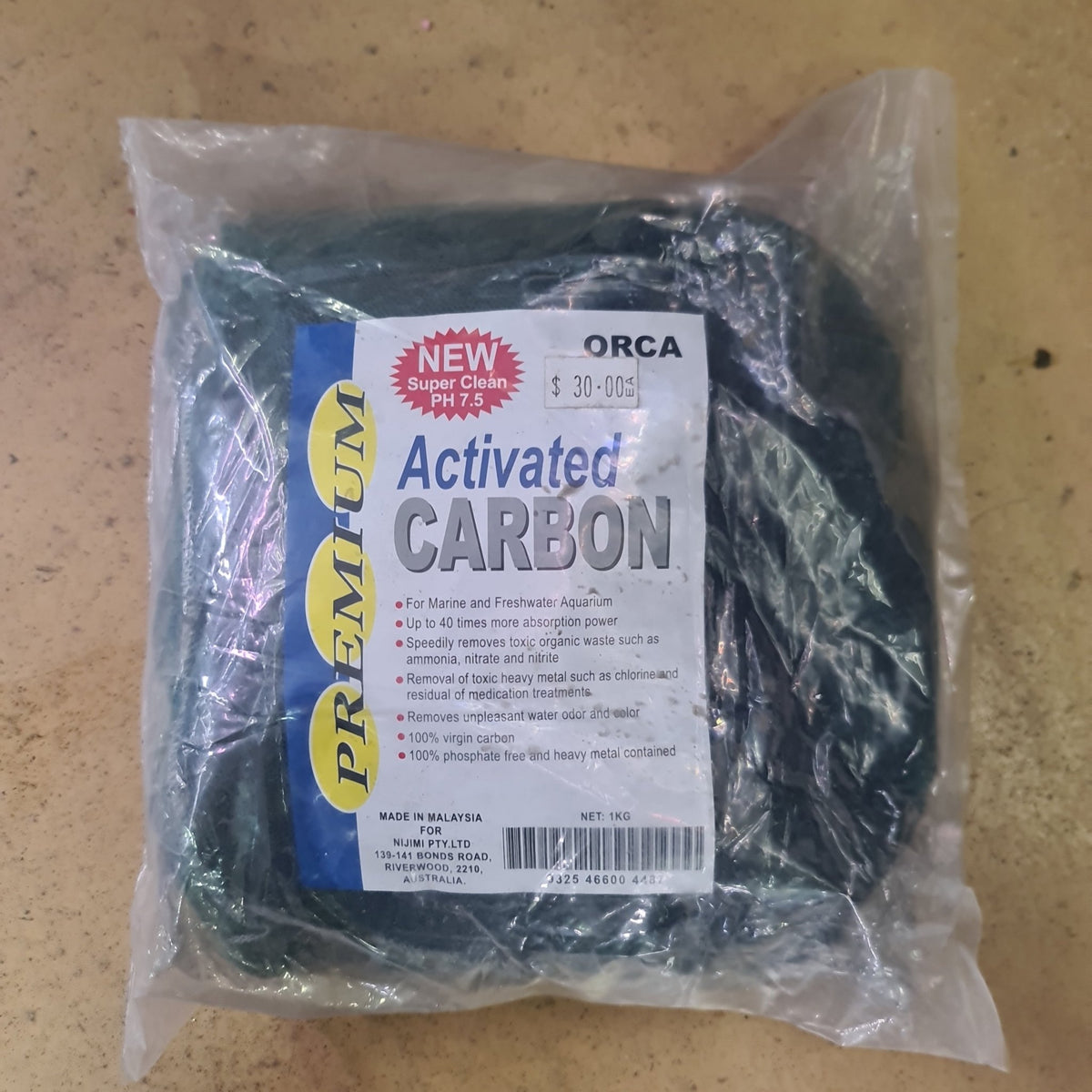 Activated Carbon - Nano Tanks Australia Aquarium Shop