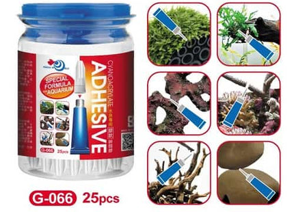 AQUA WORLD CYANOACRYLATE AQUARIUM GLUE (1 PACK) - Nano Tanks Australia Aquarium Shop