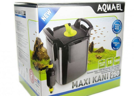 Aquael Filter MAXI KANI 250 Canister Filter with External Pump - Nano Tanks Australia Aquarium Shop
