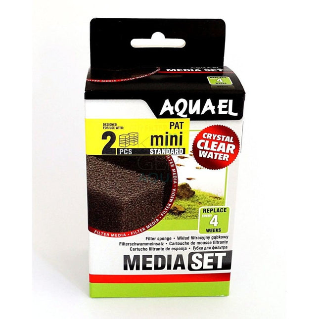 AQUAEL FILTER SPONGE PAT MINI 2PCS - Nano Tanks Australia Aquarium Shop