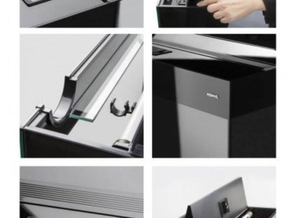 Aquael Glossy Set Included with Canister Filter, LED Plant Light and Heater 80cm 100cm 120cm 150cm - Nano Tanks Australia Aquarium Shop
