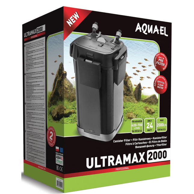 Aquael Ultramax Canister Filter 2000 - Nano Tanks Australia Aquarium Shop