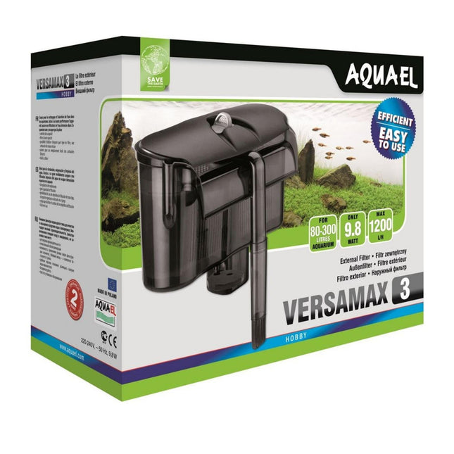 AQUAEL Versamax 3 hang on back filter - Nano Tanks Australia Aquarium Shop
