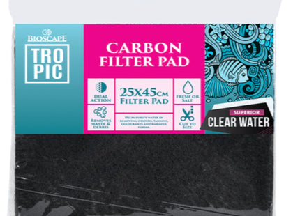 Bioscape Carbon Extraction Pad - Nano Tanks Australia Aquarium Shop