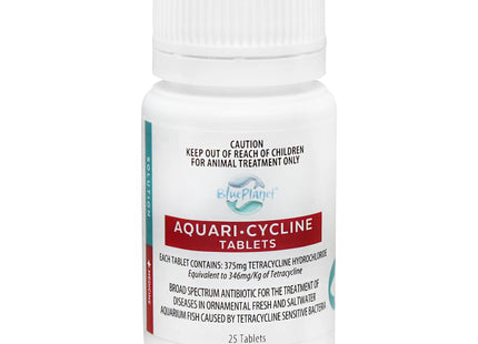 Blue Planet Aquacycline Broad Spectrum Antibiotic Tablets for Fish - Nano Tanks Australia Aquarium Shop