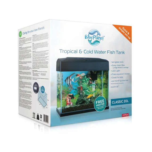 Blue Planet Classic Aquarium 20L - Nano Tanks Australia Aquarium Shop