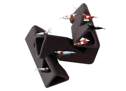 CERAMIC TRIANGLE SHRIMP SHELTER (3 PACK) - Nano Tanks Australia Aquarium Shop