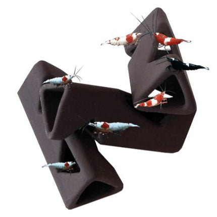 CERAMIC TRIANGLE SHRIMP SHELTER (3 PACK) - Nano Tanks Australia Aquarium Shop
