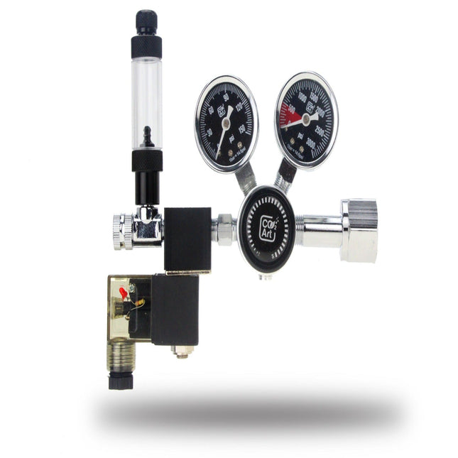 CO2 Art PRO-SE Series - Aquarium CO2 Dual Stage Regulator with Integrated Solenoid - Nano Tanks Australia Aquarium Shop