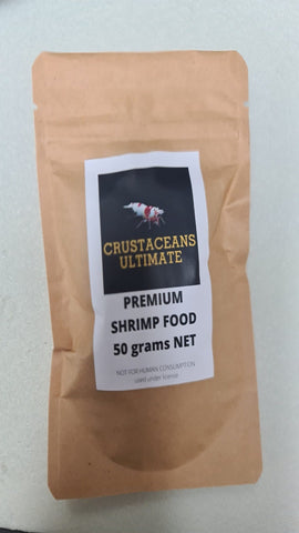 Crustaceans Ultimate Premium Shrimp Food 50 Gram Pack - Nano Tanks Australia Aquarium Shop