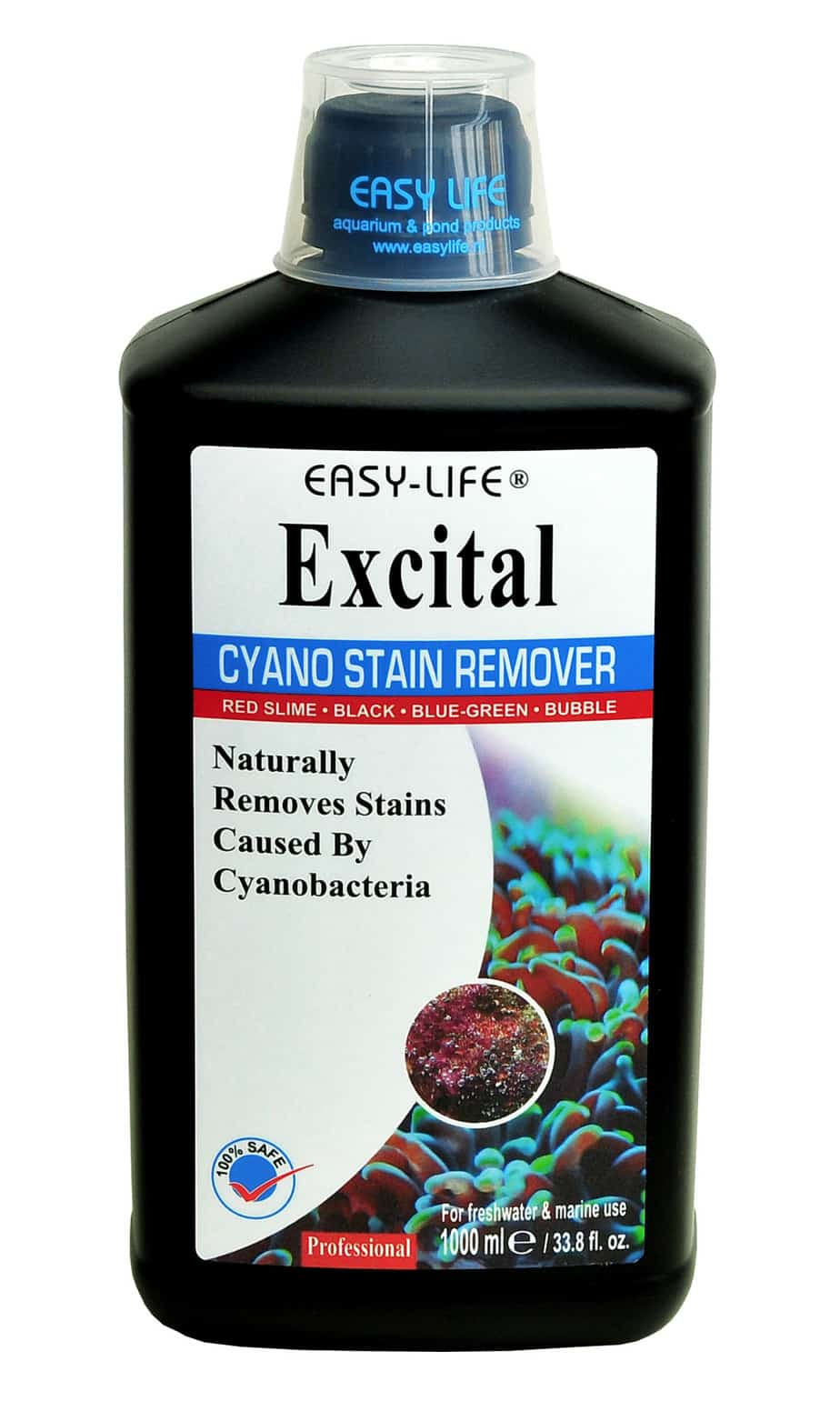 Easy-Life Excital (Cyano Stain Remover) 1lt - Nano Tanks Australia Aquarium Shop