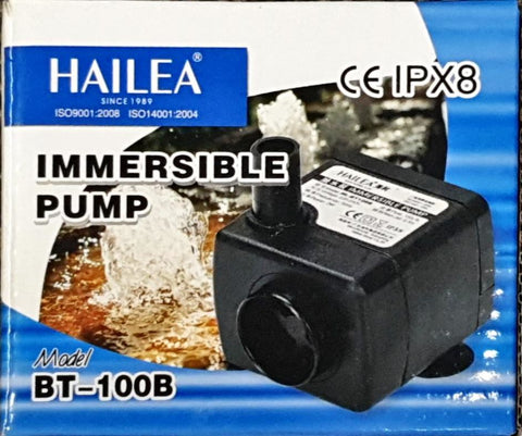 HAILEA BT100B Immersible Pump 150L/Hour - Nano Tanks Australia Aquarium Shop