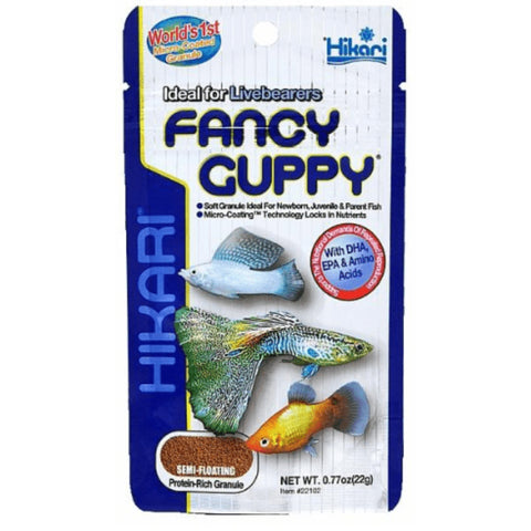 Hikari Fancy Guppy 22 grams - Nano Tanks Australia Aquarium Shop