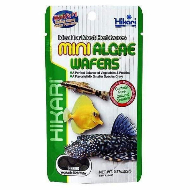 Hikari Mini Algae Wafers 22g - Nano Tanks Australia Aquarium Shop