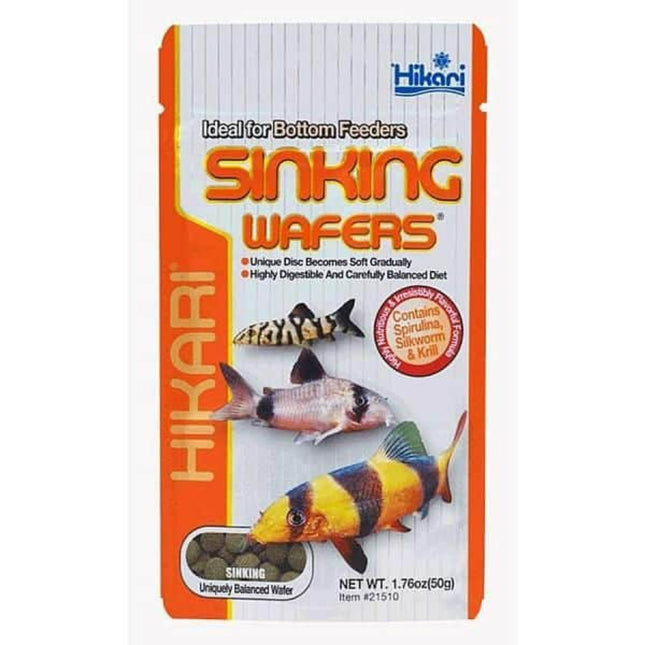 Hikari Sinking Wafers 50g - Nano Tanks Australia Aquarium Shop